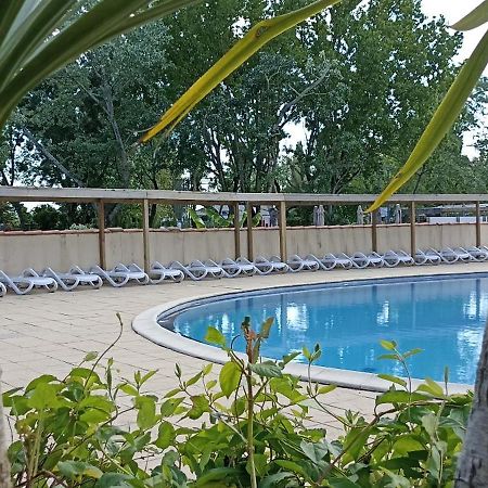 Mobilhome L'Oasis Camping Le Clos Cottet Angles  Exteriör bild