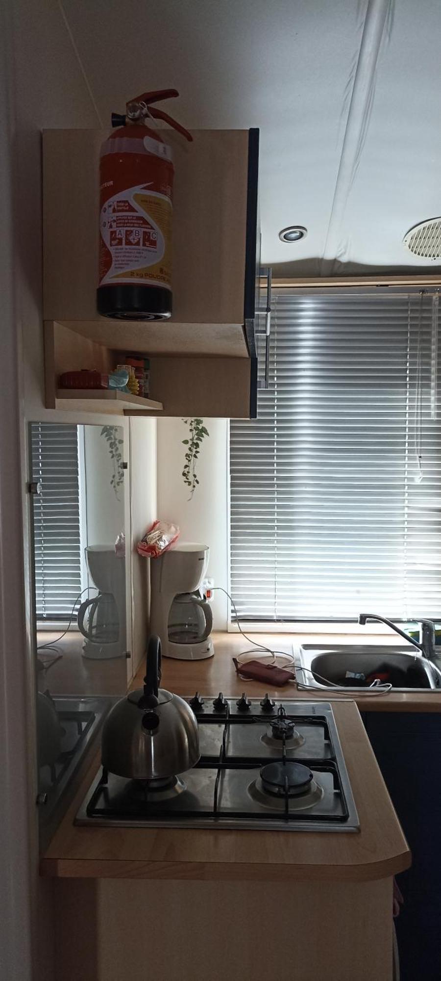 Mobilhome L'Oasis Camping Le Clos Cottet Angles  Exteriör bild