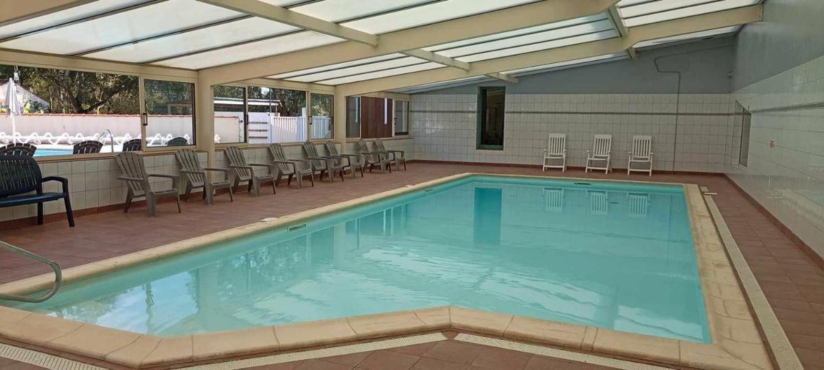 Mobilhome L'Oasis Camping Le Clos Cottet Angles  Exteriör bild