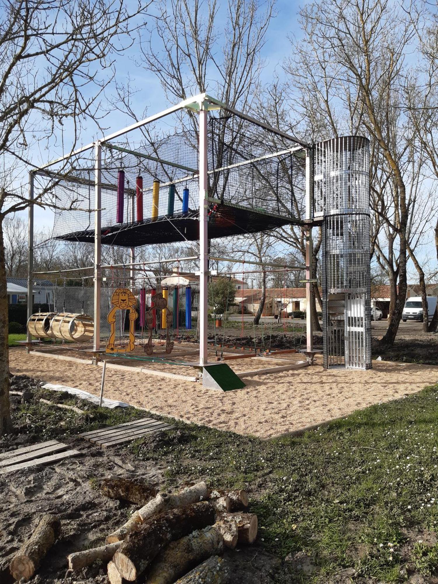 Mobilhome L'Oasis Camping Le Clos Cottet Angles  Exteriör bild