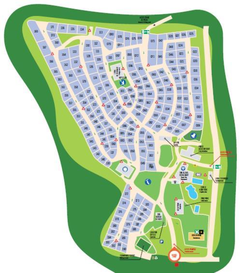 Mobilhome L'Oasis Camping Le Clos Cottet Angles  Exteriör bild