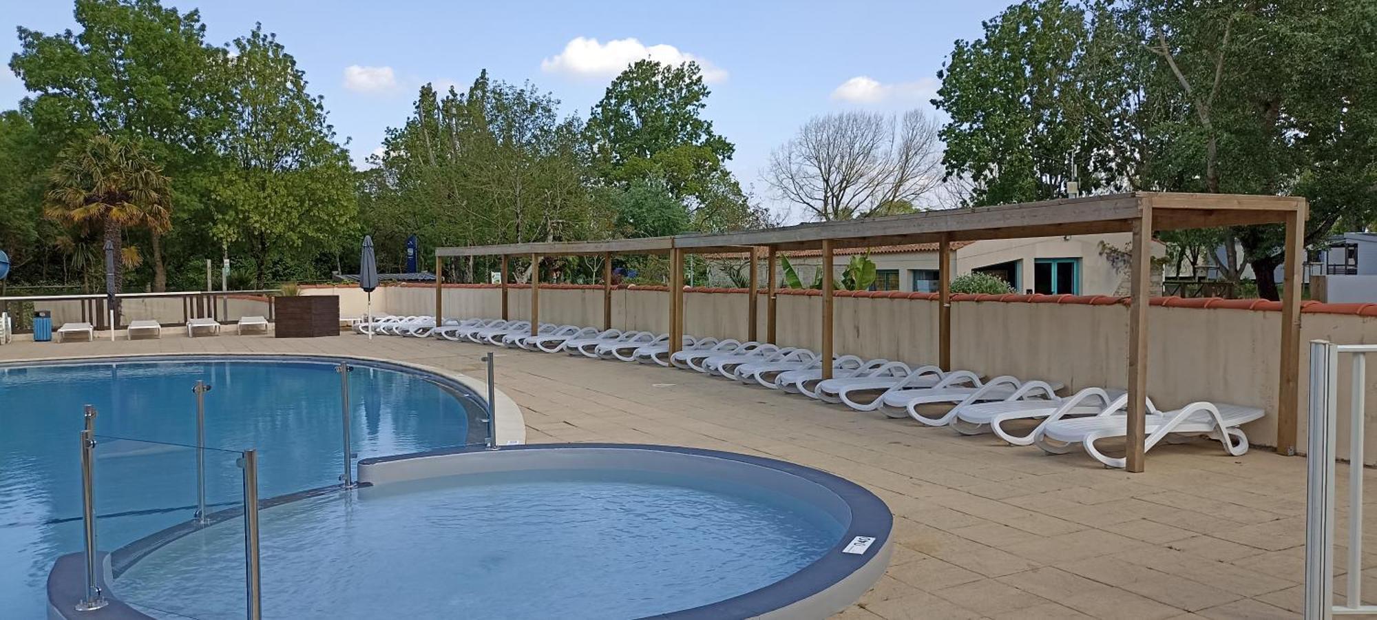 Mobilhome L'Oasis Camping Le Clos Cottet Angles  Exteriör bild